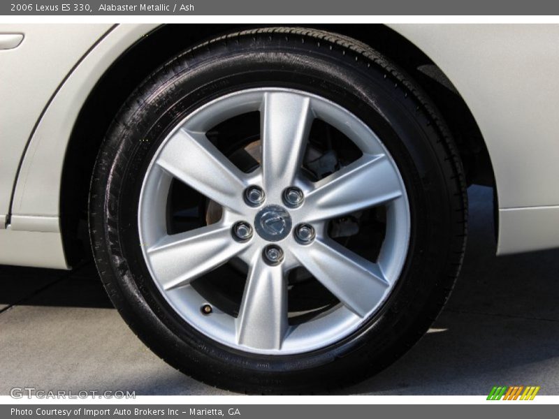 Alabaster Metallic / Ash 2006 Lexus ES 330