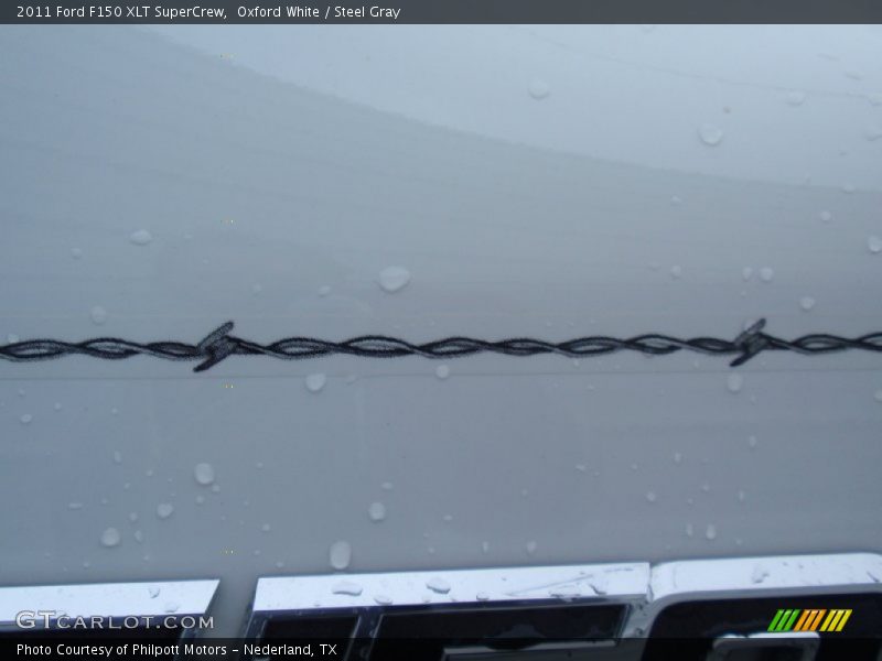 Oxford White / Steel Gray 2011 Ford F150 XLT SuperCrew