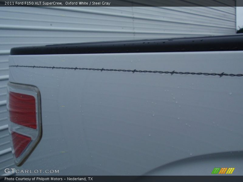 Oxford White / Steel Gray 2011 Ford F150 XLT SuperCrew