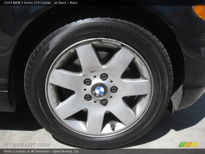 Jet Black / Black 2004 BMW 3 Series 325i Sedan