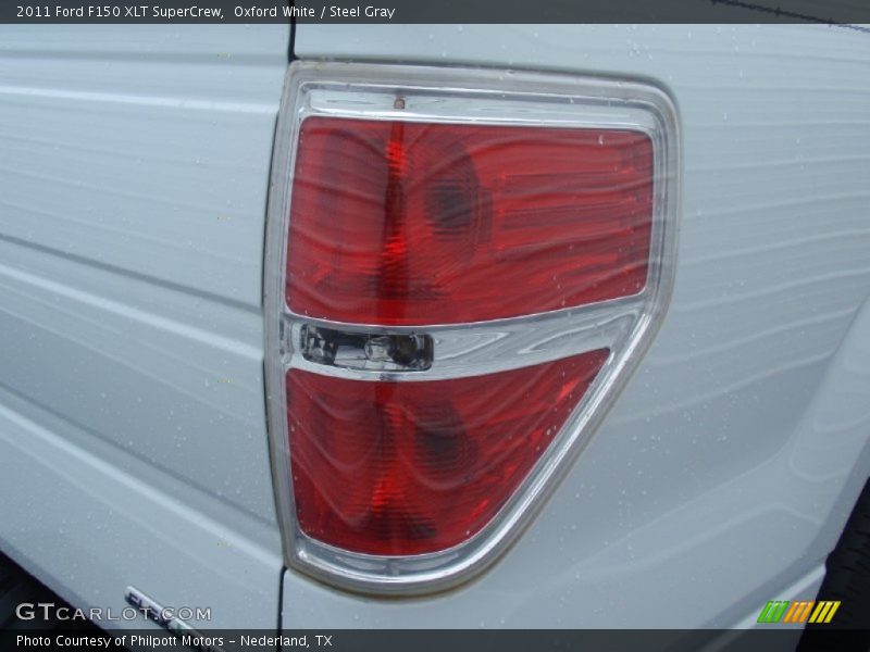 Oxford White / Steel Gray 2011 Ford F150 XLT SuperCrew