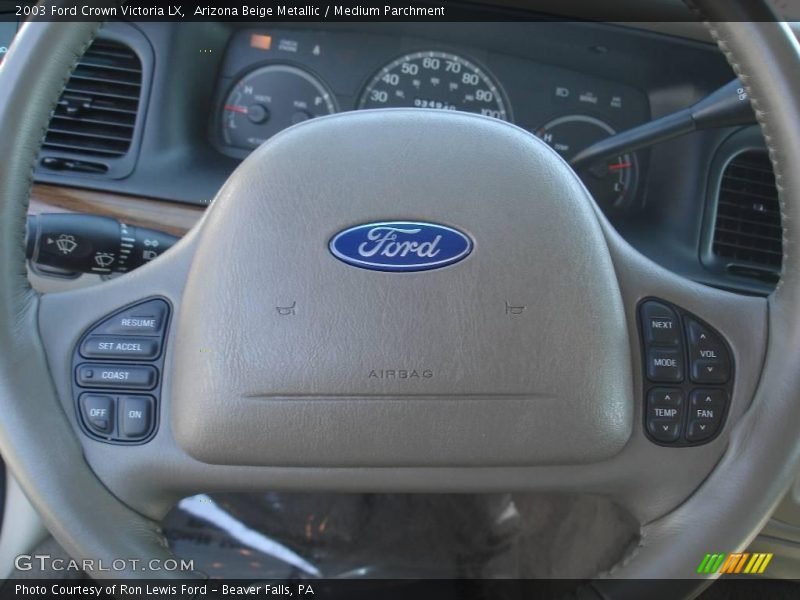 Arizona Beige Metallic / Medium Parchment 2003 Ford Crown Victoria LX