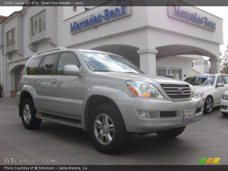 Silver Pine Metallic / Ivory 2003 Lexus GX 470