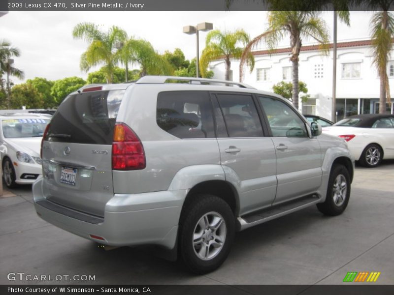 Silver Pine Metallic / Ivory 2003 Lexus GX 470