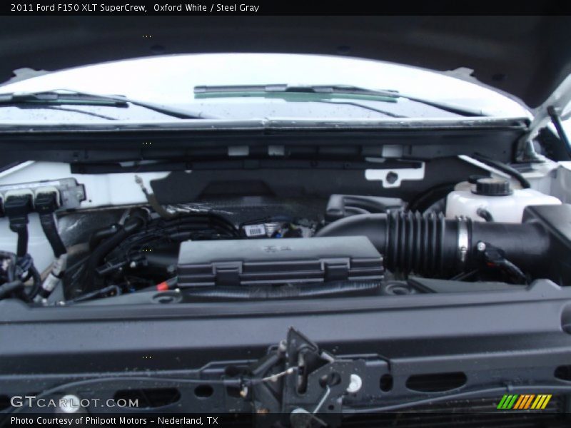 Oxford White / Steel Gray 2011 Ford F150 XLT SuperCrew