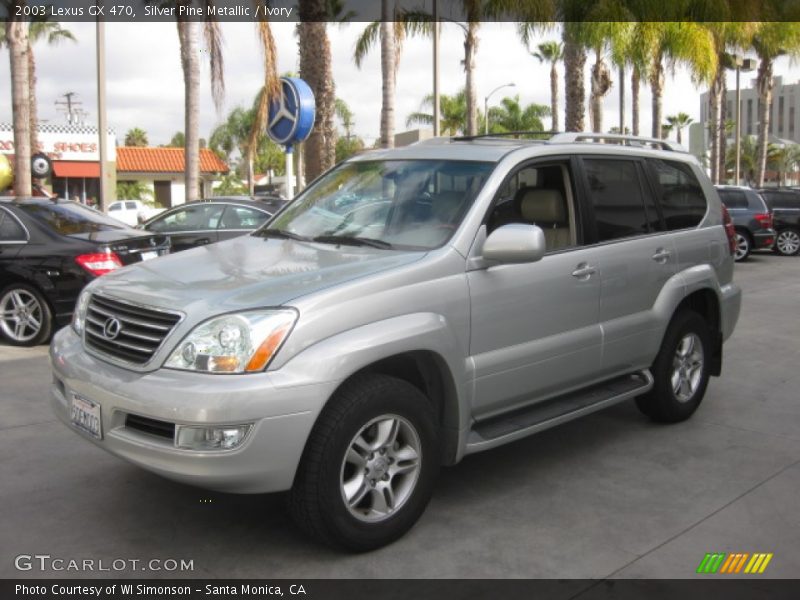 Silver Pine Metallic / Ivory 2003 Lexus GX 470
