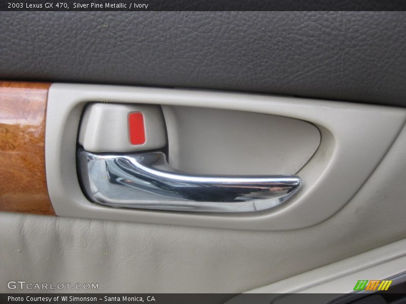 Silver Pine Metallic / Ivory 2003 Lexus GX 470