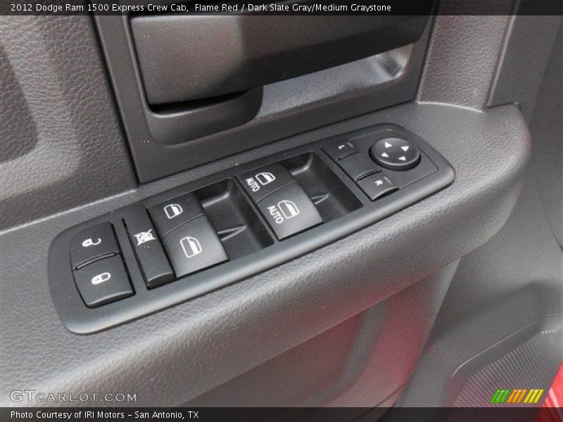 Flame Red / Dark Slate Gray/Medium Graystone 2012 Dodge Ram 1500 Express Crew Cab