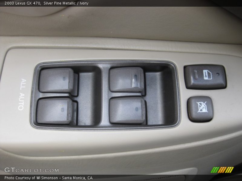 Silver Pine Metallic / Ivory 2003 Lexus GX 470