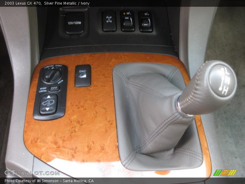 Silver Pine Metallic / Ivory 2003 Lexus GX 470