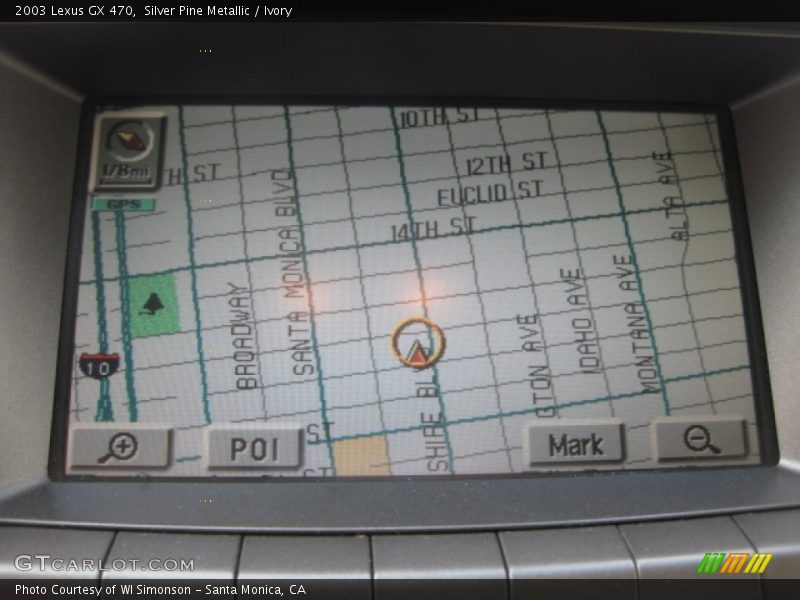 Silver Pine Metallic / Ivory 2003 Lexus GX 470