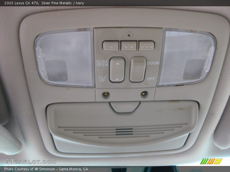 Silver Pine Metallic / Ivory 2003 Lexus GX 470