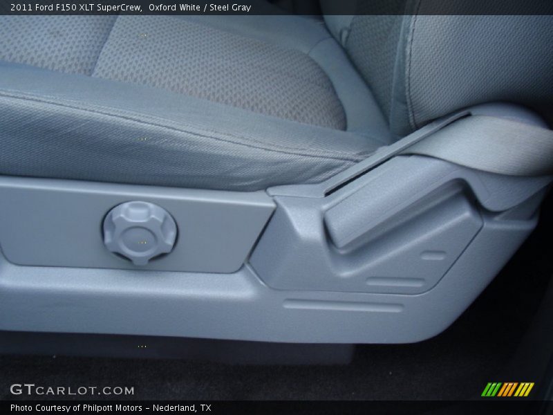 Oxford White / Steel Gray 2011 Ford F150 XLT SuperCrew