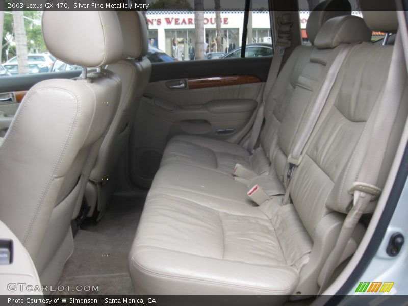 Silver Pine Metallic / Ivory 2003 Lexus GX 470