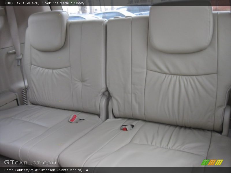 Silver Pine Metallic / Ivory 2003 Lexus GX 470