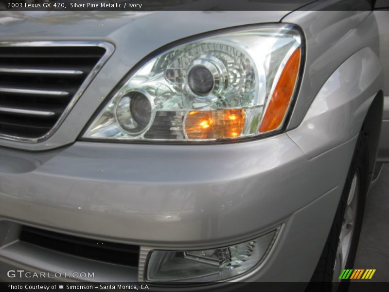 Silver Pine Metallic / Ivory 2003 Lexus GX 470