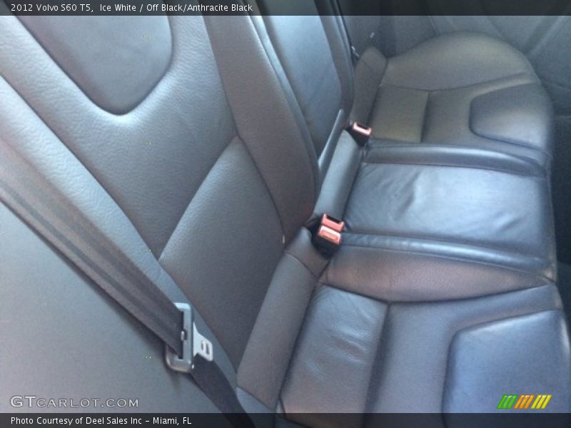 Ice White / Off Black/Anthracite Black 2012 Volvo S60 T5
