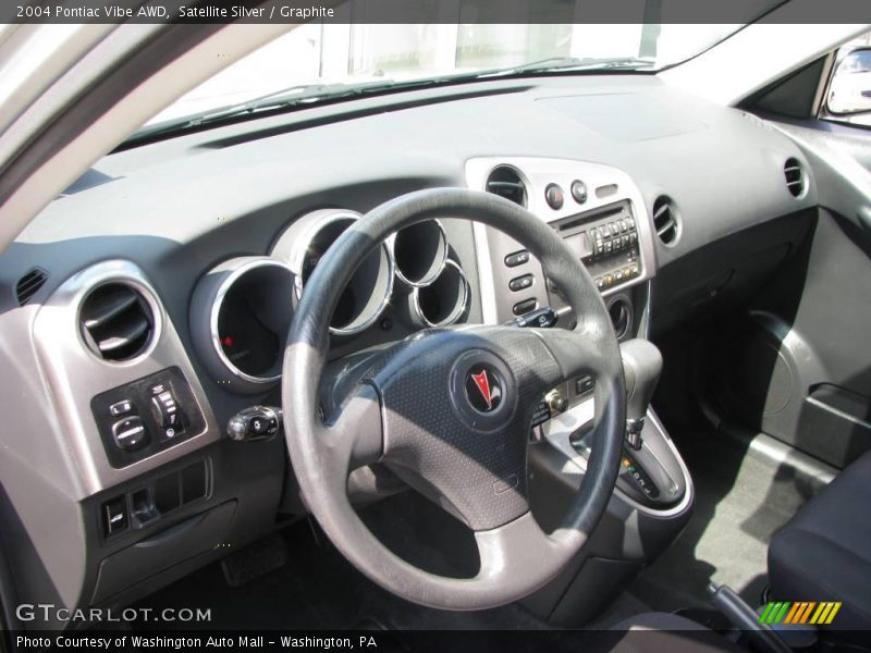 Satellite Silver / Graphite 2004 Pontiac Vibe AWD