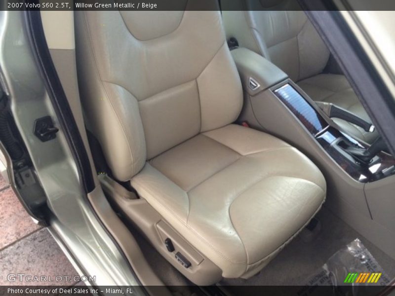 Willow Green Metallic / Beige 2007 Volvo S60 2.5T