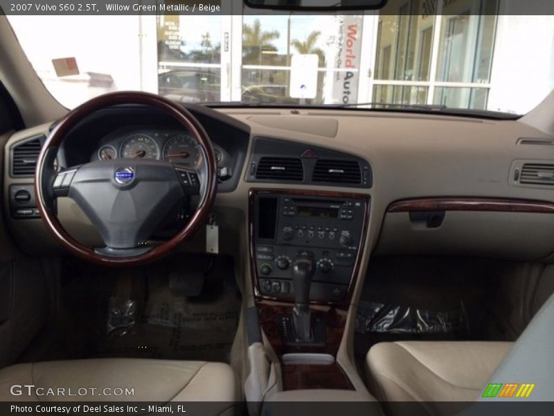 Willow Green Metallic / Beige 2007 Volvo S60 2.5T