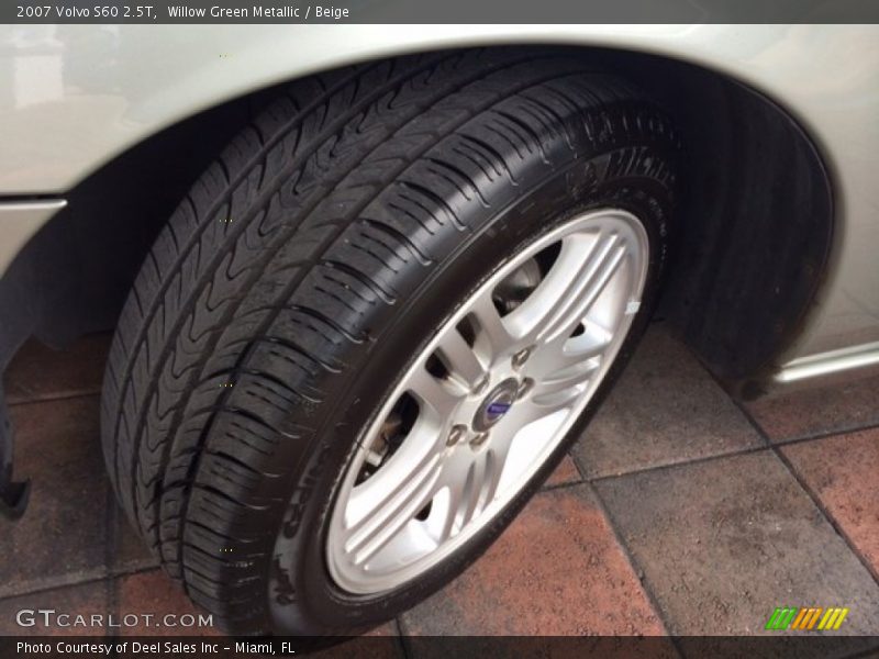 Willow Green Metallic / Beige 2007 Volvo S60 2.5T