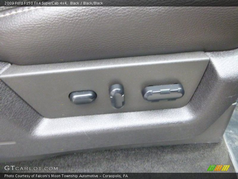 Black / Black/Black 2009 Ford F150 FX4 SuperCab 4x4