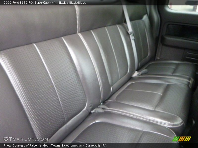Black / Black/Black 2009 Ford F150 FX4 SuperCab 4x4