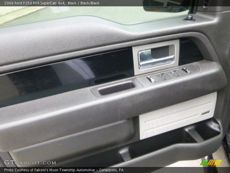 Black / Black/Black 2009 Ford F150 FX4 SuperCab 4x4