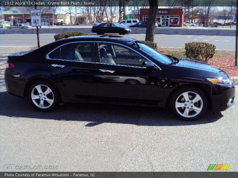 Crystal Black Pearl / Ebony 2012 Acura TSX Sedan