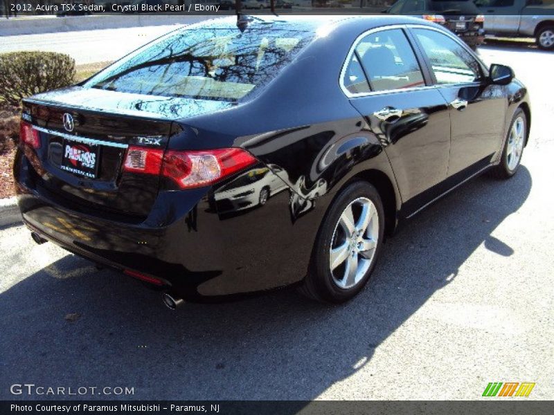 Crystal Black Pearl / Ebony 2012 Acura TSX Sedan