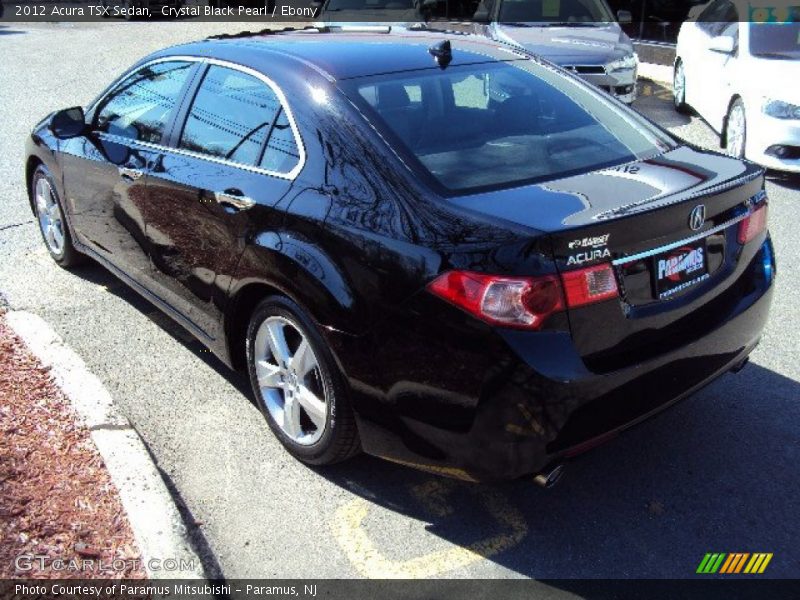 Crystal Black Pearl / Ebony 2012 Acura TSX Sedan