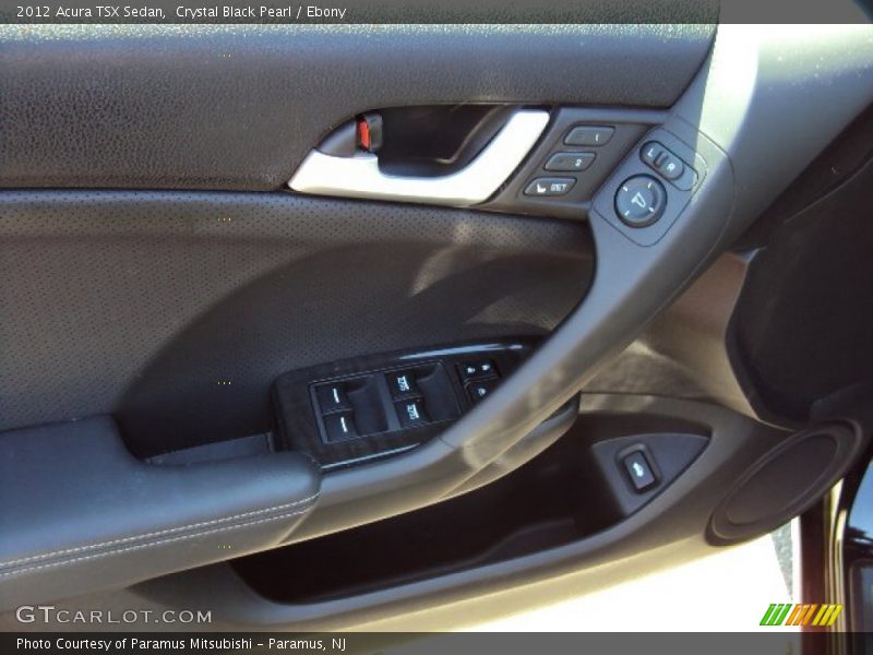 Crystal Black Pearl / Ebony 2012 Acura TSX Sedan