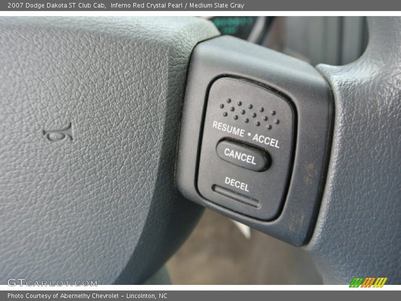 Inferno Red Crystal Pearl / Medium Slate Gray 2007 Dodge Dakota ST Club Cab