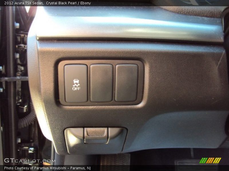 Crystal Black Pearl / Ebony 2012 Acura TSX Sedan