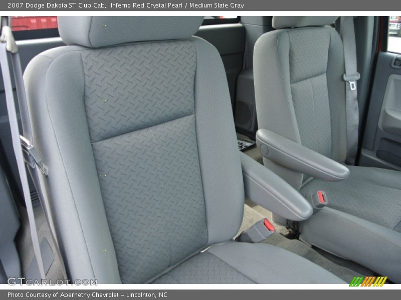 Inferno Red Crystal Pearl / Medium Slate Gray 2007 Dodge Dakota ST Club Cab
