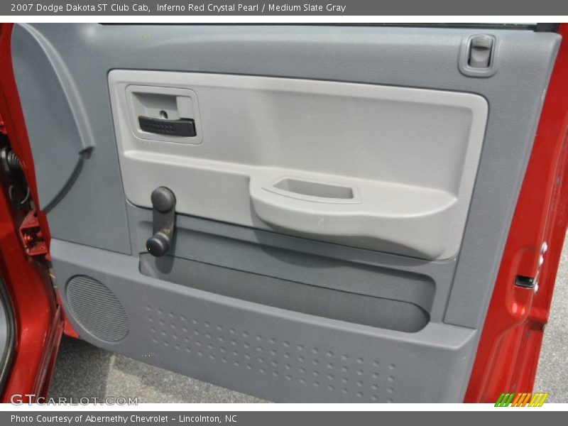 Inferno Red Crystal Pearl / Medium Slate Gray 2007 Dodge Dakota ST Club Cab