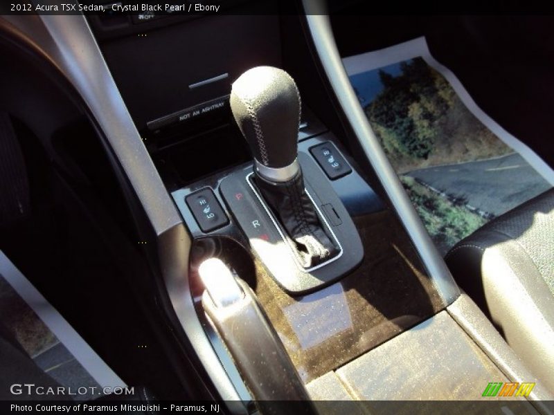 Crystal Black Pearl / Ebony 2012 Acura TSX Sedan