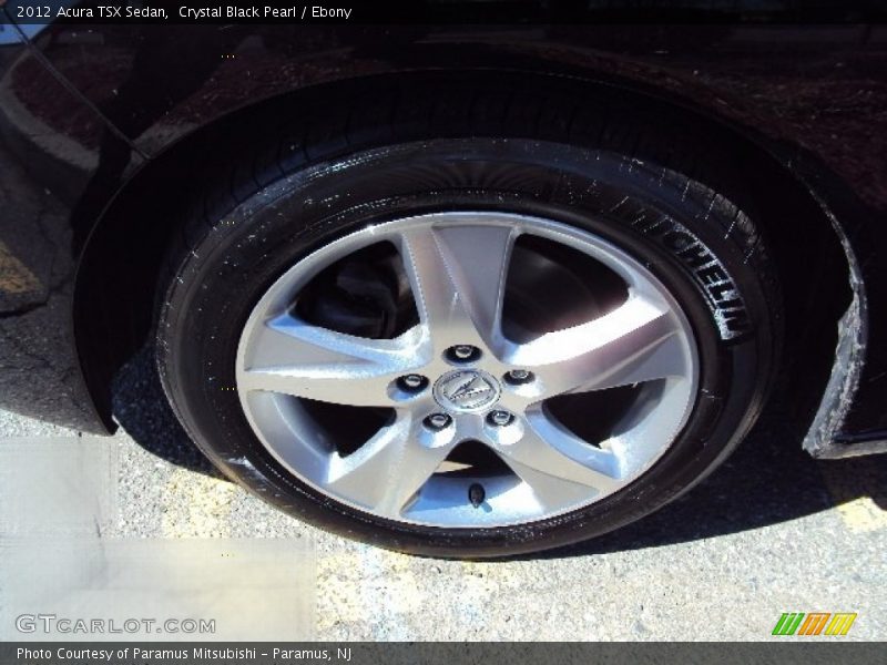 Crystal Black Pearl / Ebony 2012 Acura TSX Sedan