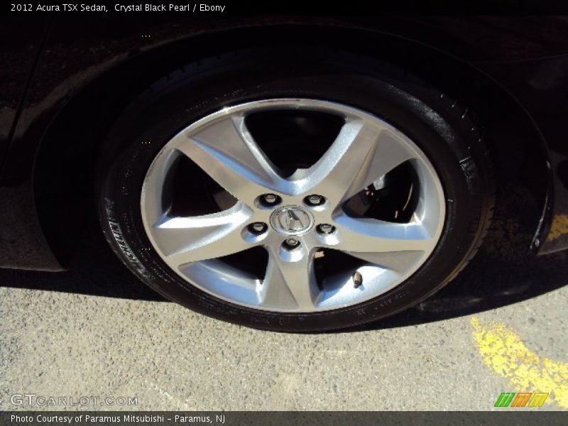 Crystal Black Pearl / Ebony 2012 Acura TSX Sedan