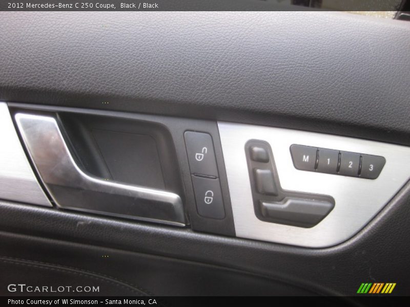 Black / Black 2012 Mercedes-Benz C 250 Coupe