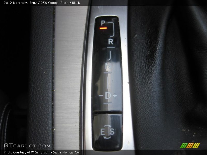 Black / Black 2012 Mercedes-Benz C 250 Coupe