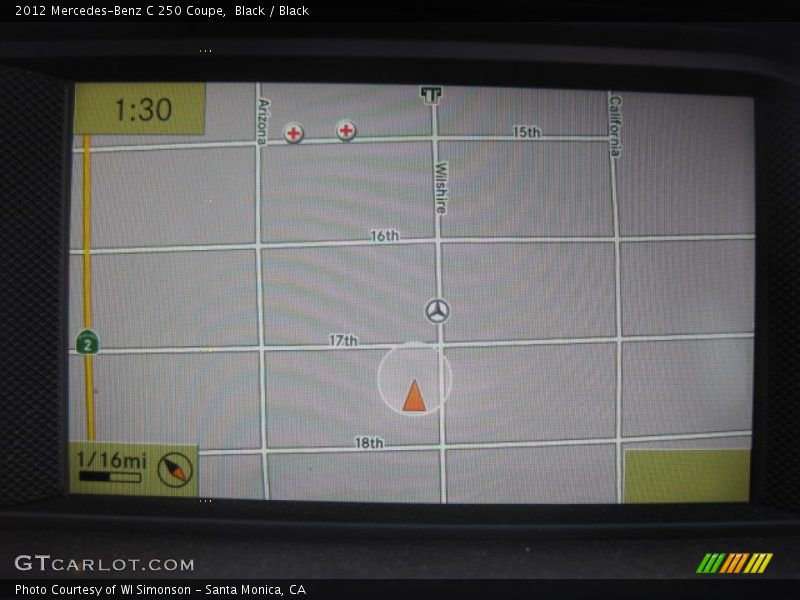 Black / Black 2012 Mercedes-Benz C 250 Coupe