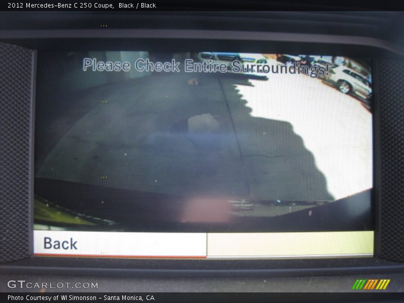 Black / Black 2012 Mercedes-Benz C 250 Coupe