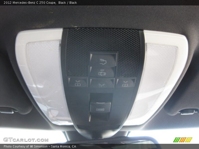 Black / Black 2012 Mercedes-Benz C 250 Coupe