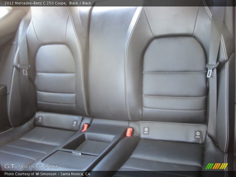 Black / Black 2012 Mercedes-Benz C 250 Coupe