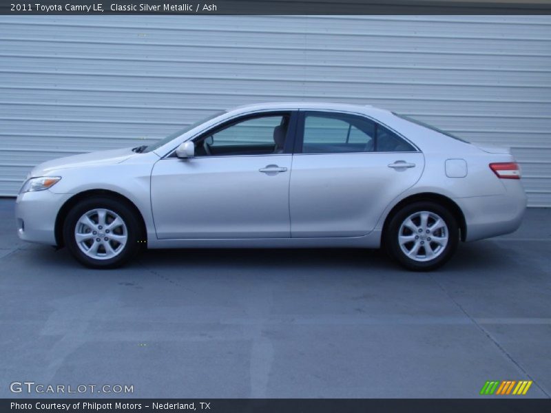 Classic Silver Metallic / Ash 2011 Toyota Camry LE