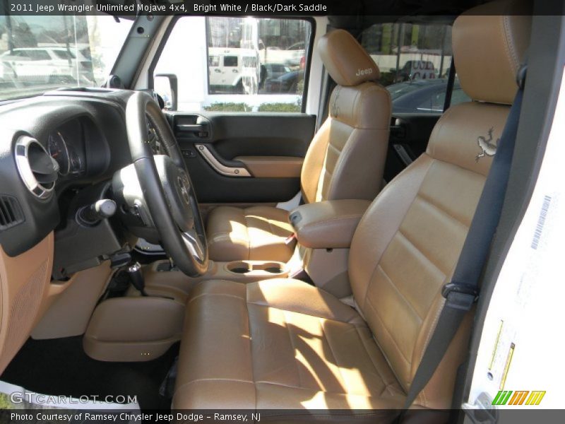 Bright White / Black/Dark Saddle 2011 Jeep Wrangler Unlimited Mojave 4x4
