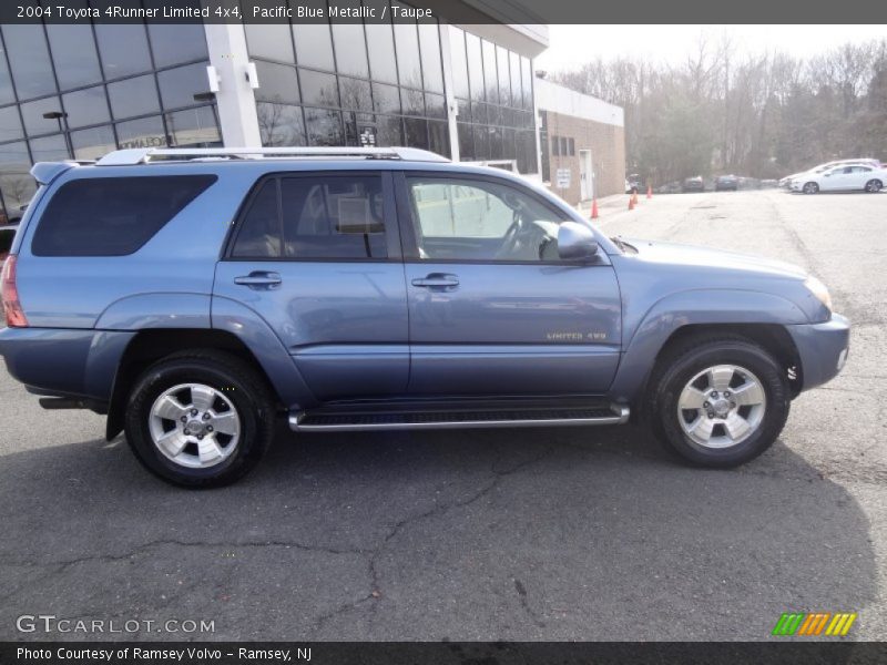 Pacific Blue Metallic / Taupe 2004 Toyota 4Runner Limited 4x4