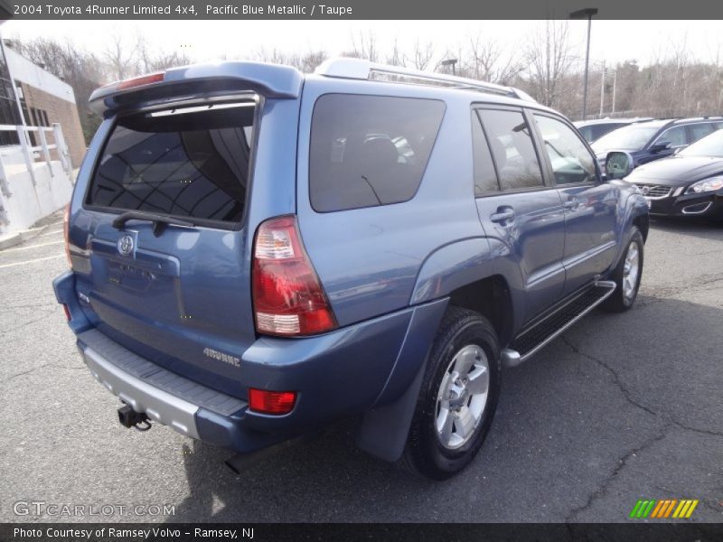Pacific Blue Metallic / Taupe 2004 Toyota 4Runner Limited 4x4
