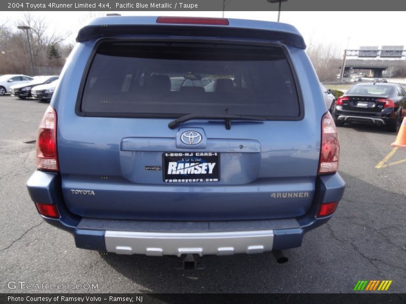 Pacific Blue Metallic / Taupe 2004 Toyota 4Runner Limited 4x4